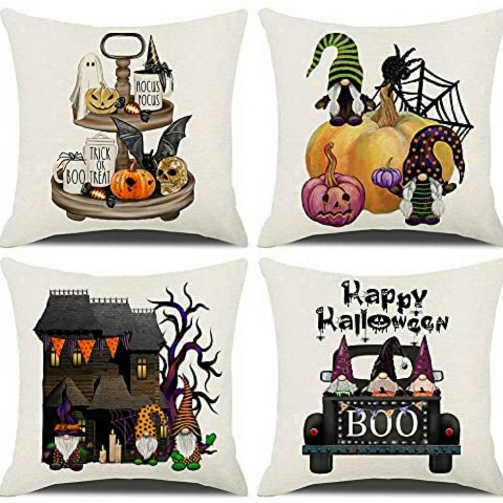 Halloween pillow cover set
